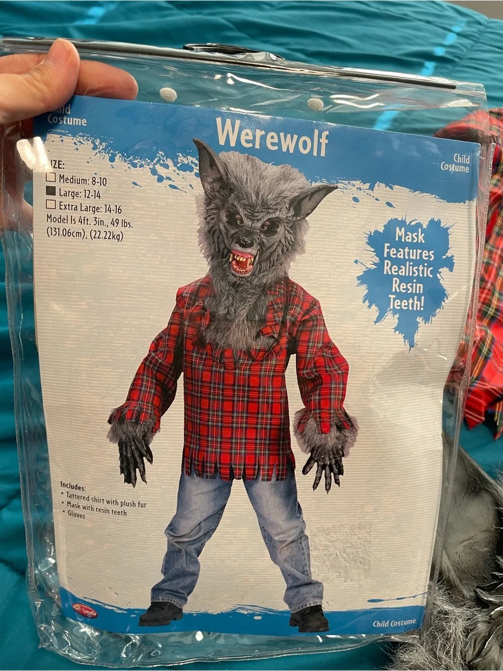 Kids werewolf costume L 12-14
